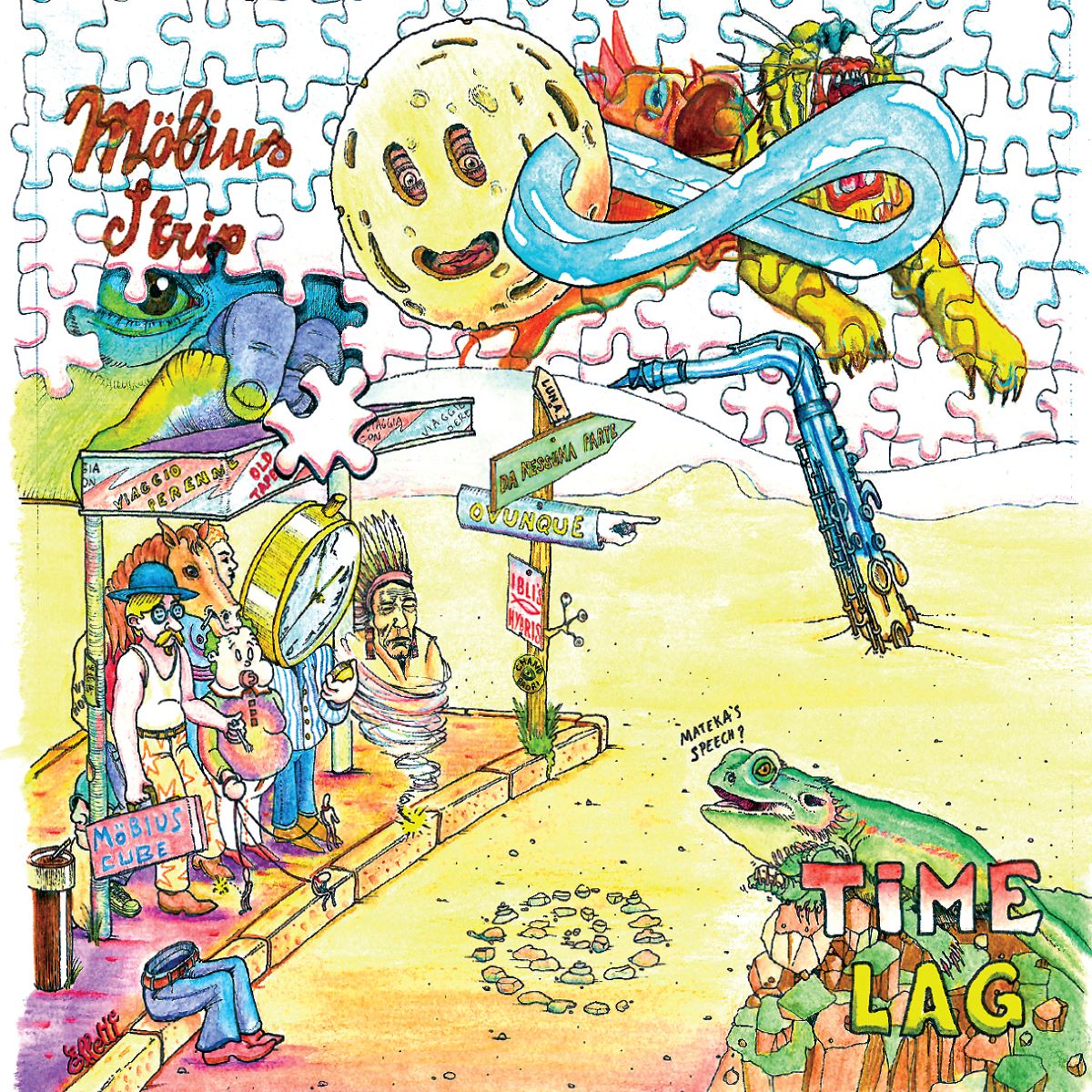 MOBIUS STRIP – TIME LAG CD Papersleeve